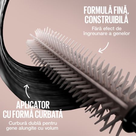 Mascara pentru gene alungite si volum intens Nunata Black Lash Sensational Body, 9 ml, Maybelline 687486