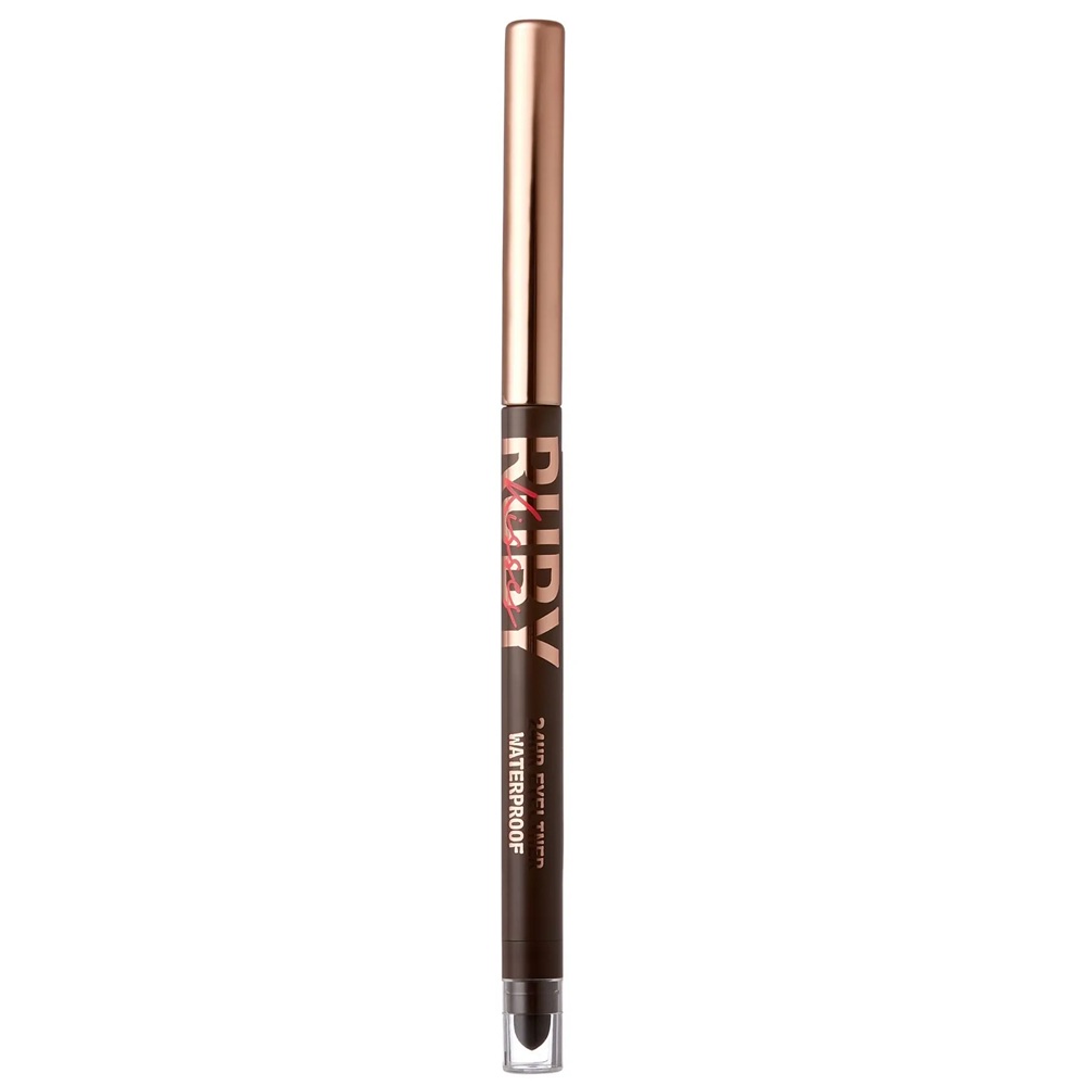 Creion pentru ochi 24 HR Eyeliner Waterproof Dark Brown, 0.3 g, Ruby Kisses