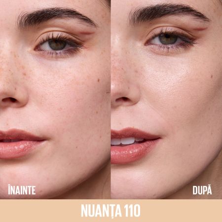 Fond de ten iluminator Nuanta 110 Lifter Plump & Glow, 30 ml, Maybelline 687563