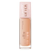 Fond de ten iluminator Nuanta 120 Lifter Plump & Glow, 30 ml, Maybelline
