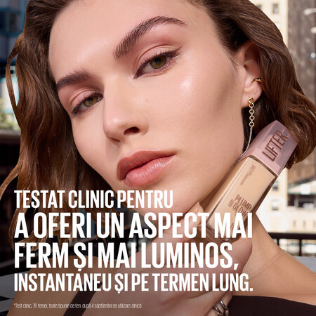 Fond de ten iluminator Nuanta 119 Lifter Plump & Glow, 30 ml, Maybelline 687616