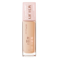 Fond de ten iluminator Nuanta 118 Lifter Plump & Glow, 30 ml, Maybelline