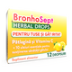 Herbal Drops pentru tuse si gat iritat BronhoSept, 12 dropsuri, Justin Pharma 720745