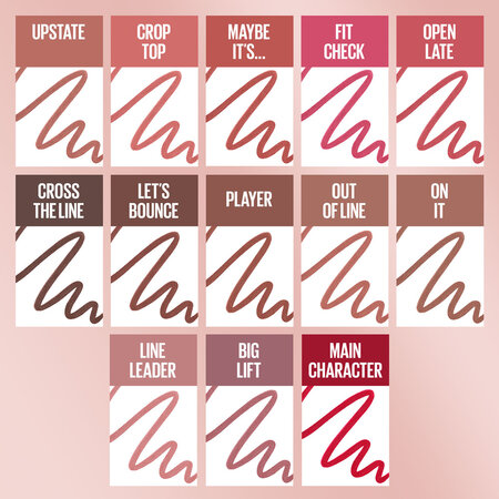 Creion de buze Nuanta 015 Open Late Lifter Liner, 1.3 g, Maybelline 687724