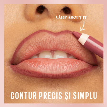 Creion de buze Nuanta 014 Fit Check Lifter Liner, 1.3 g, Maybelline 687705