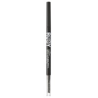 Creion pentru sprancene Go Brow Super Slim Black Brown, 0.09 g, Ruby Kisses
