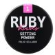 Pudra pentru fixarea machiajului Setting Powder Invisible, 12 g, Ruby Kisses 687871
