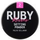 Pudra pentru fixarea machiajului Setting Powder Banana, 12 g, Ruby Kisses 687873