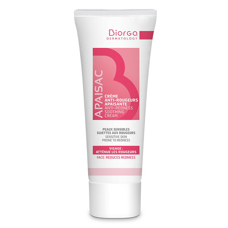 Crema anti-roseata pentru piele sensibila cu roseata Apaisac, 40 ml, Biorga