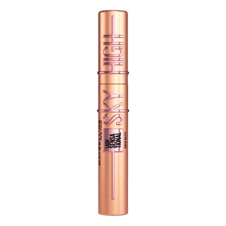 Mascara pentru volum si alungire Nuanat Rose Gold Glitz Lash Sensational Sky High, 7.2 ml, Maybelline