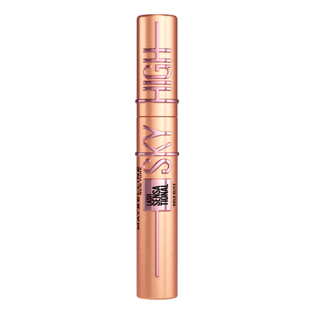 Mascara pentru volum si alungire Nuanat Rose Gold Glitz Lash Sensational Sky High, 7.2 ml, Maybelline