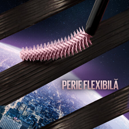 Mascara pentru volum si alungire Nuanat Rose Gold Glitz Lash Sensational Sky High, 7.2 ml, Maybelline 688307