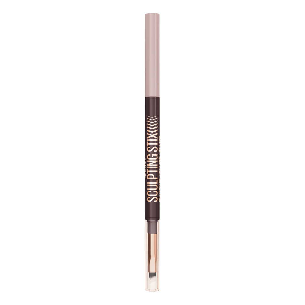 Creion de ochi smokey cu doua capete Nuanta 015 Smooth Espresso Sculpting Stix, 0.7 g, Maybelline