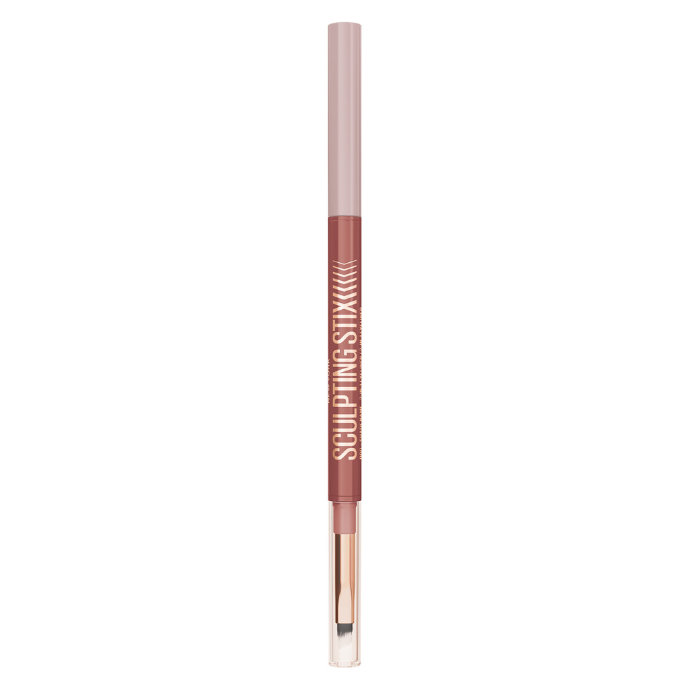 Creion de ochi smokey cu doua capete Nuanta 011 Rosy Sculpt Sculpting Stix, 0.7 g, Maybelline
