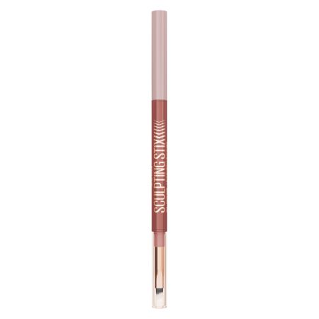 Creion de ochi smokey cu doua capete Nuanta 011 Rosy Sculpt Sculpting Stix, 0.7 g, Maybelline