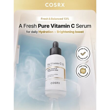 Serum pentru uniformizare cu 13% vitamina C The Vitamin C, 20 ml, Cosrx 688073