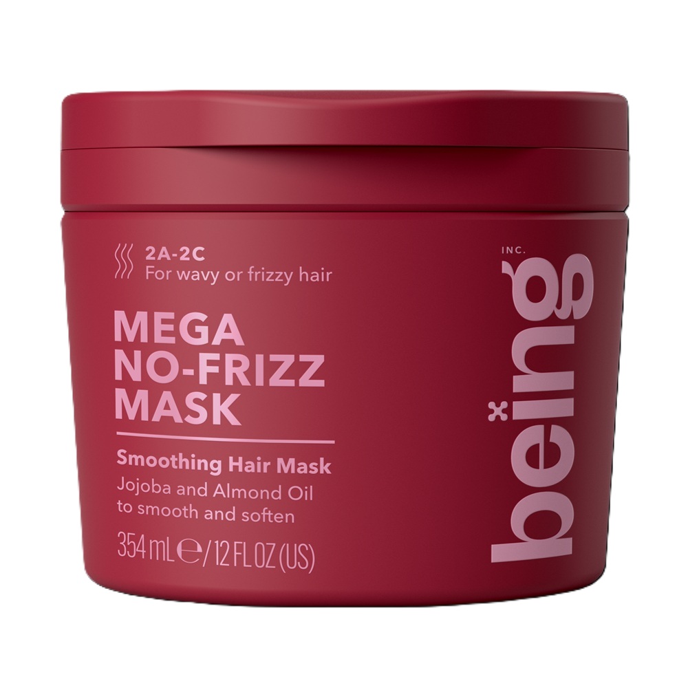Masca pentru parul ondulat sau rebel Major No-frizz, 354 ml, Being