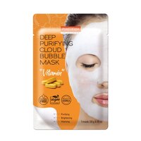 Masca de fata vegana cu bule de oxigen si vitamine, 20 g, Purederm