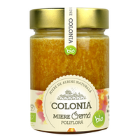 Miere crema bio poliflora Colonia, 420 g, Evicom Honey