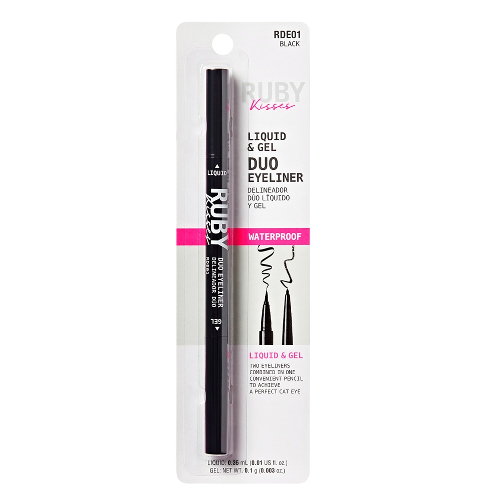 Tus de ochi Duo Eyeliner Black, 0.35 ml, Ruby Kisses