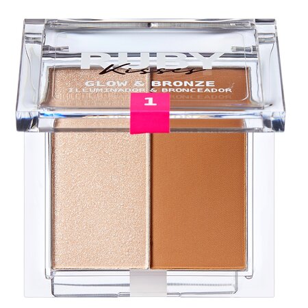Iluminator si bronzar Glow & Bronze Light, 9.9 g, Ruby Kisses 688188
