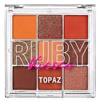 Paleta de farduri Makeup Palette Topaz, 14.4 g, Ruby Kisses