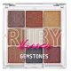 Paleta de farduri Makeup Palette Gemstones, 14.4 g, Ruby Kisses 688203