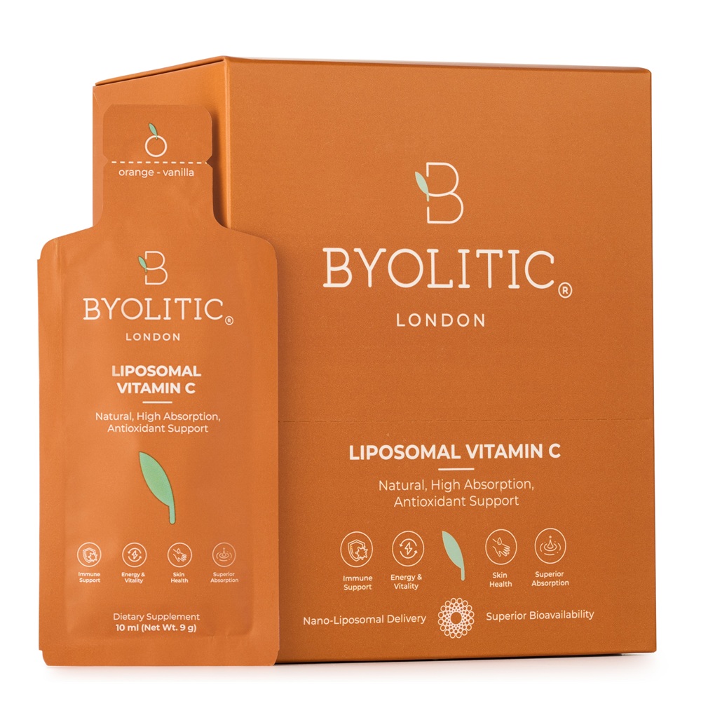 Vitamina C Lipozomala, 1000 mg, 30 plicuri x 10 ml, Byolitic