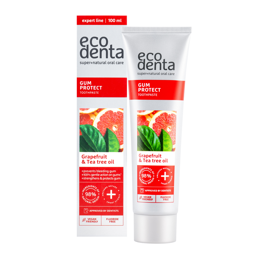 Pasta de dinti pentru protectia gingiilor Gum Protect, 100 ml, Ecodenta