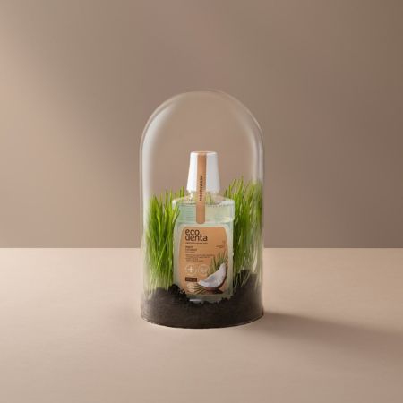 Apa de gura cu aroma de cocos si menta Fresh Breath, 250 ml, Ecodenta 688483