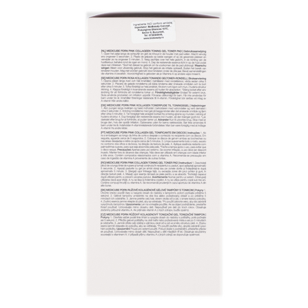 Dischete pentru curatarea tenului cu toner, PDRN roz derivat din somon si colagen, 70 bucati, Medicube 739157