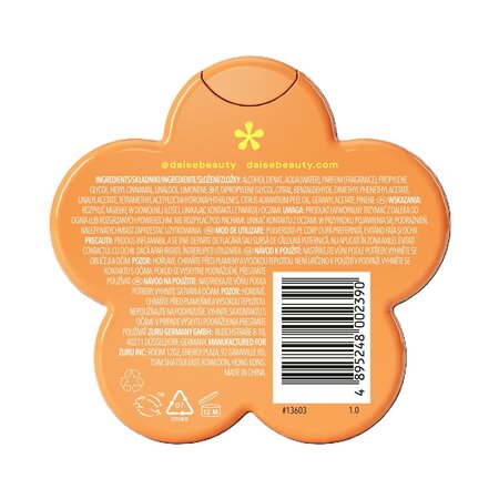 Spray de corp parfumat Peachy, 100 ml, Daise 689172