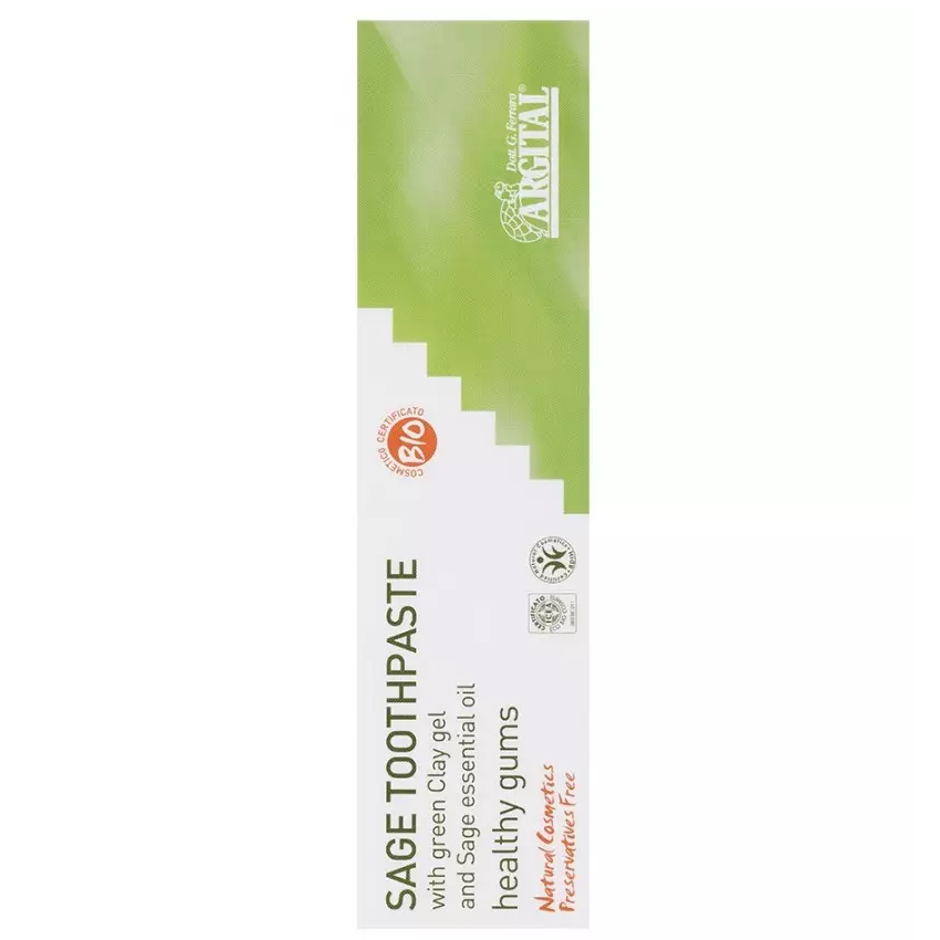 Pasta de dinti cu salvie, 75 ml, Argital
