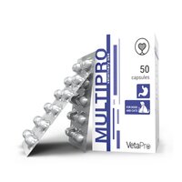 Supliment digestiv pentru caini si pisici Multipro Gastro, 50 capsule, Vetapro