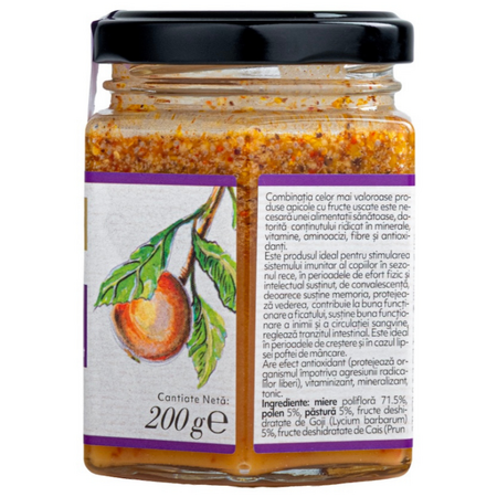 Imunizant si vitaminizant ApiJunior Albina Carpatina, 200 g, Apicola Pastoral Georgescu 722239