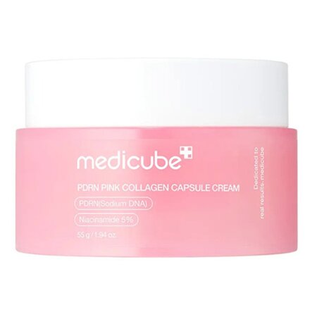 Crema cu capsule de PDRN roz derivat din somon si colagen, 55 g, Medicube 689215