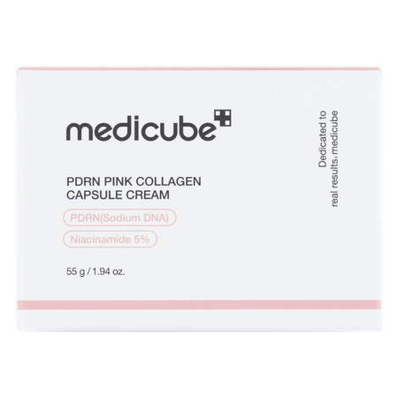 Crema cu capsule de PDRN roz derivat din somon si colagen, 55 g, Medicube 739140