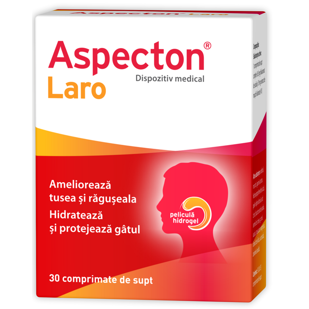 Aspecton Laro, 30 comprimate de supt, Zdrovit