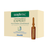 Fiole intensiv antimatreata Tratament Expert, 10 fiole x 10 ml, Gerovital