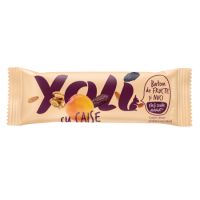 Baton cu nuci caju, migdale si caise, 30 g, Yoli