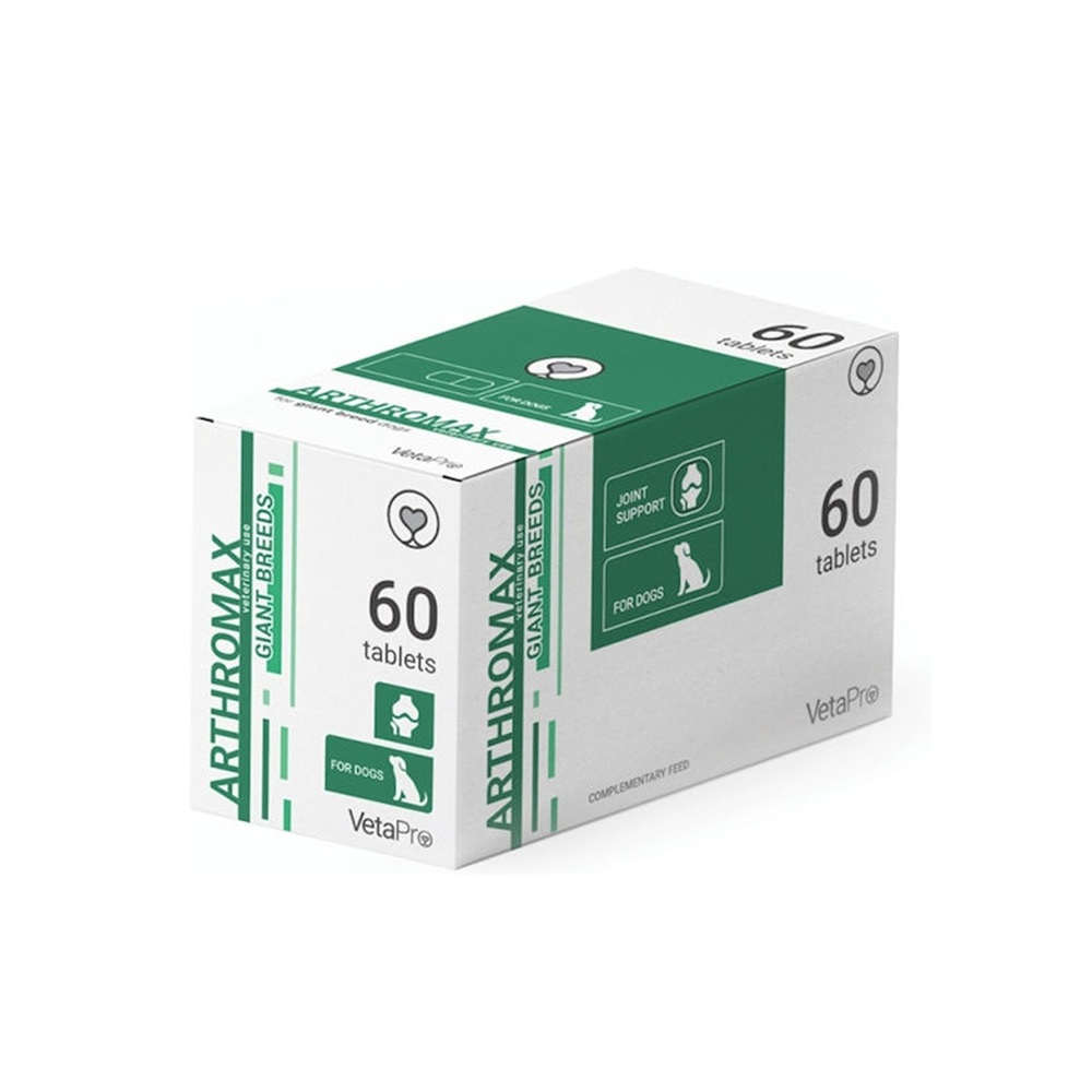 Supliment pentru articulatii destinat cainilor Arthromax, 60 tablete