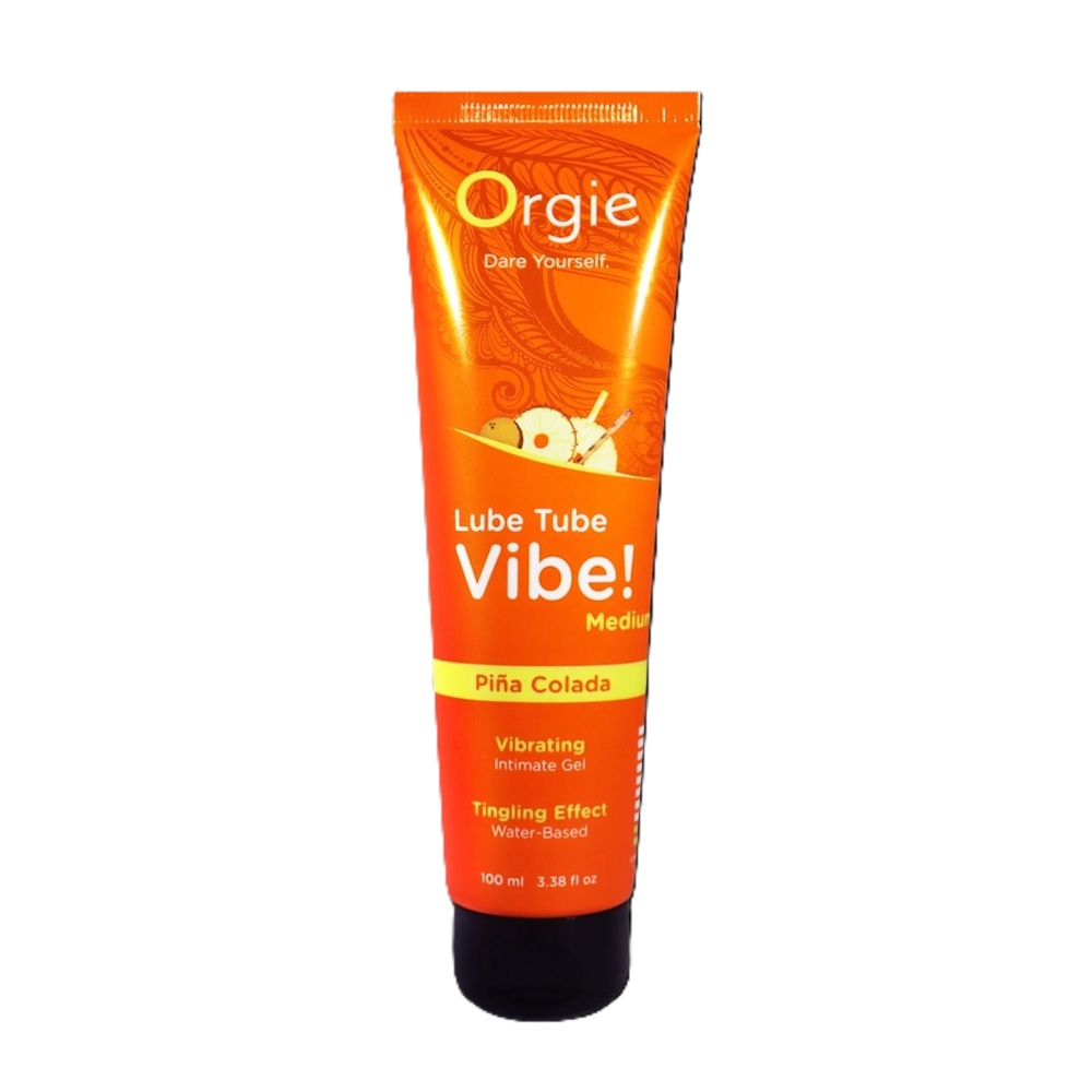 Gel intim pe baza de apa Pina Colada Lube Tube Vibe, 100 ml, Orgie