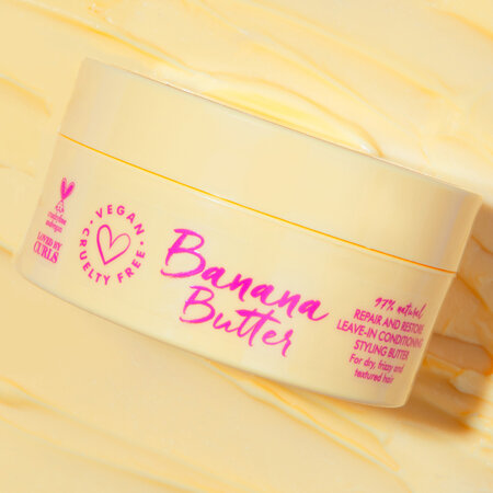 Balsam de par leave-in nutritiv si reparator Banana Butter, 200 ml, Umberto Giannini 689372