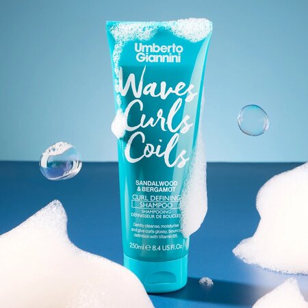 Sampon pentru definirea buclelor Waves Curls, 250 ml, Umberto Giannini 689394