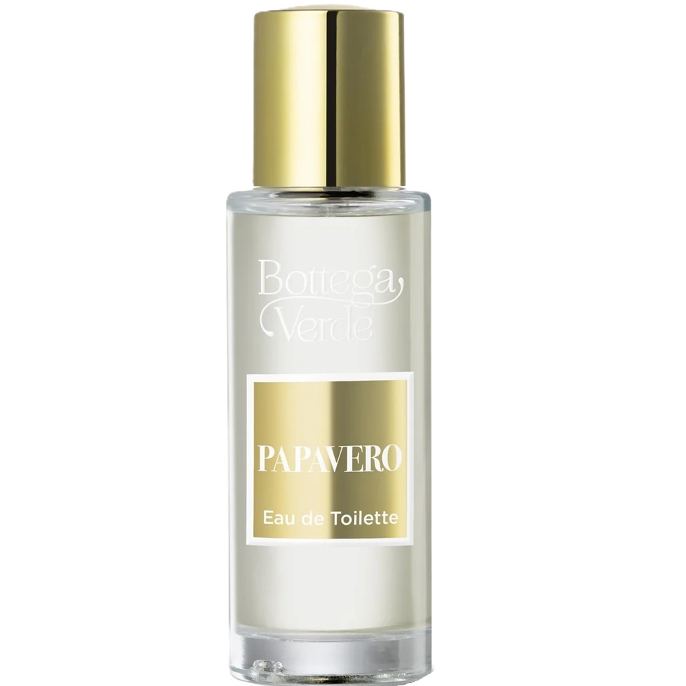 Apa de toaleta cu aroma de mac Papavero, 30 ml, Bottega Verde