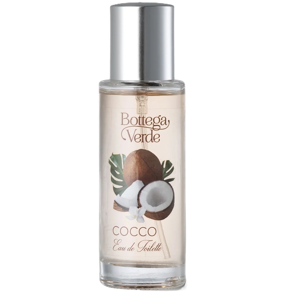 Apa de toaleta cu aroma de cocos Cocco, 30 ml, Bottega Verde