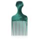Pieptan din materiale reciclate pentru par cret Afro Comb Recycled, 1 bucata, Niyok 689533
