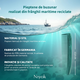 Pieptan de buzunar din materiale reciclate Comb Recycled, 1 bucata, Niyok 756336