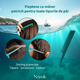 Pieptan din materiale reciclate pentru sectionare si styling Comb Recycled, 1 bucata, Niyok 756332