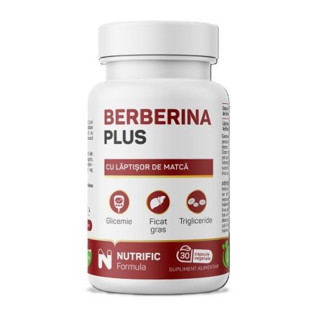 Berberina Plus, 30 capsule, Nutrific